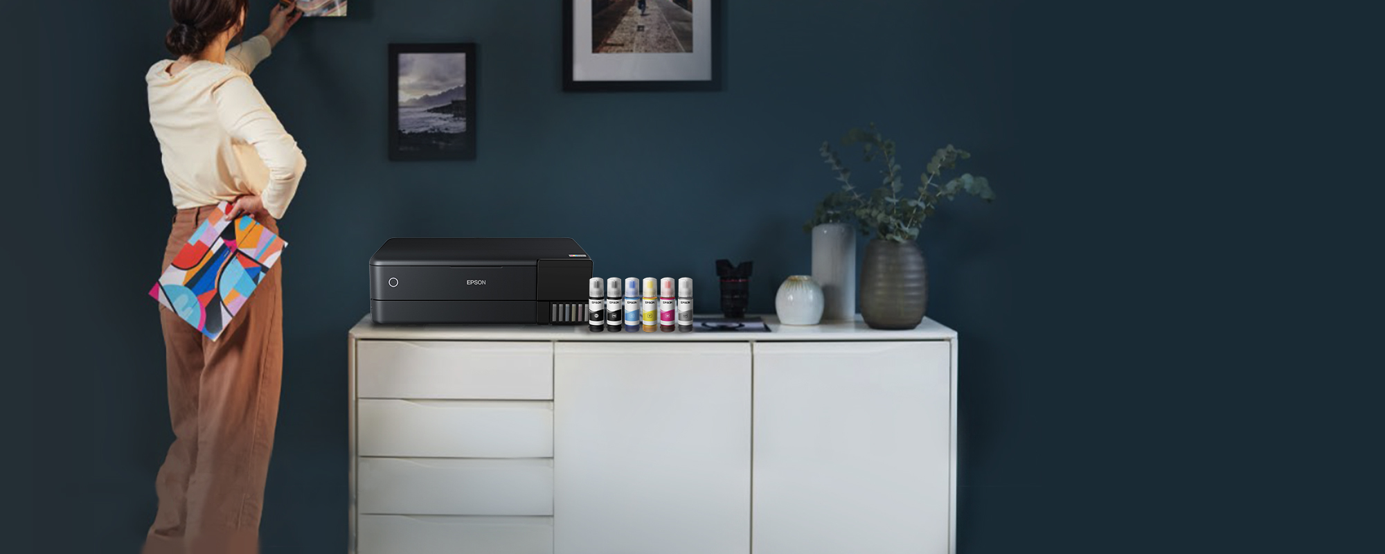 Epson - Multifunções Epson EcoTank ET-8550 Wi-Fi