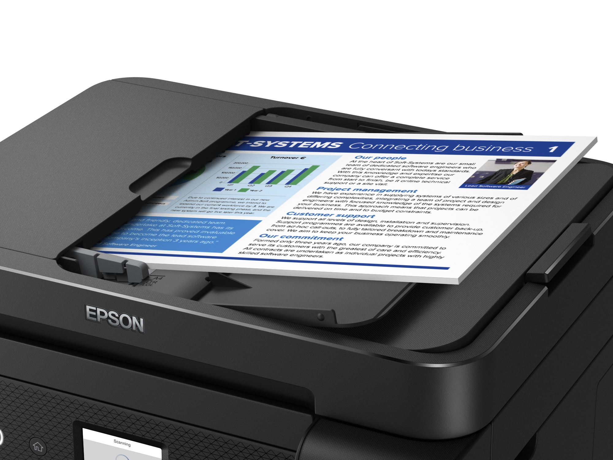 Epson - Multifunções Epson EcoTank ET-4850 Wi-Fi