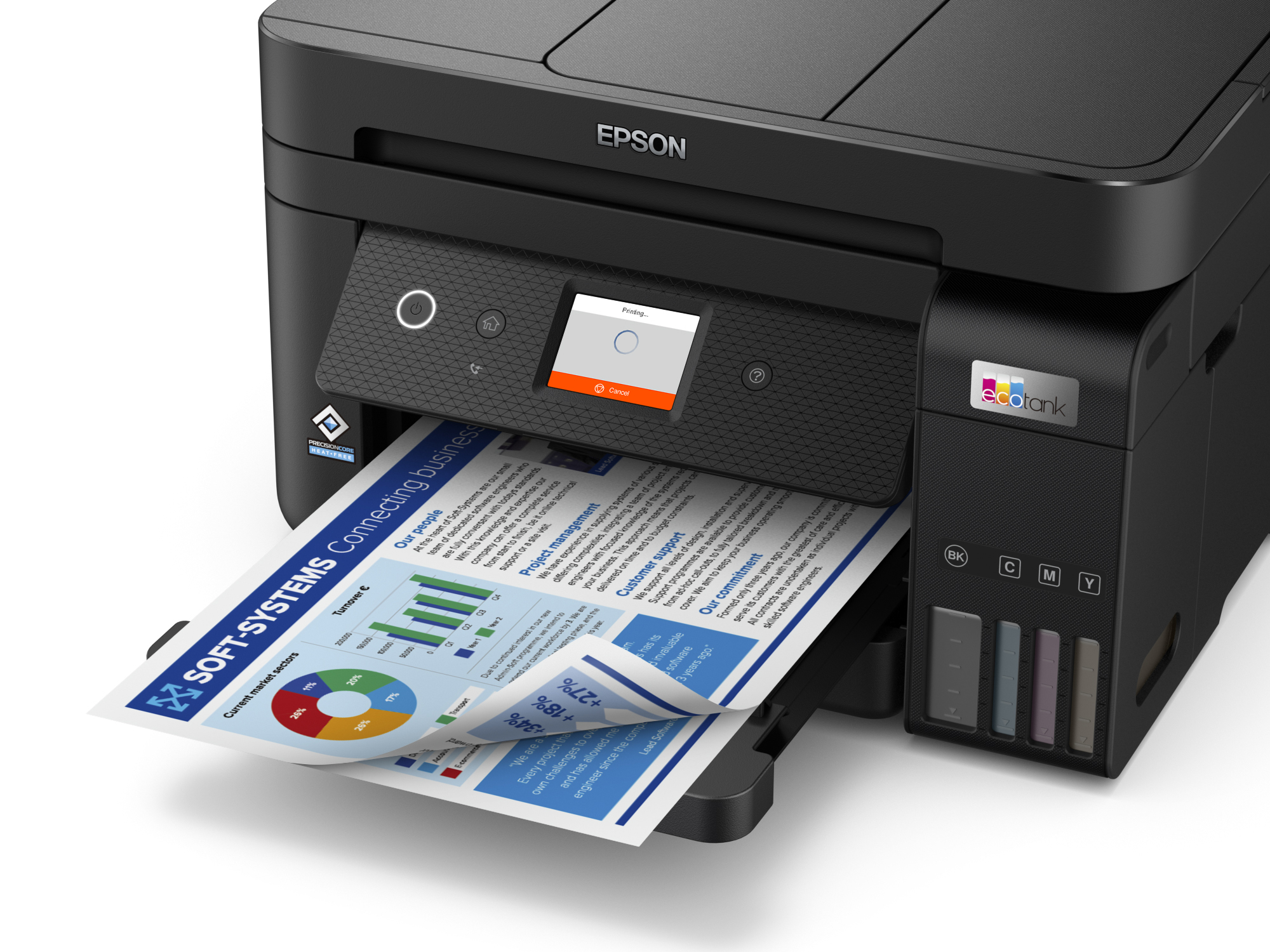 Epson - Multifunções Epson EcoTank ET-4850 Wi-Fi