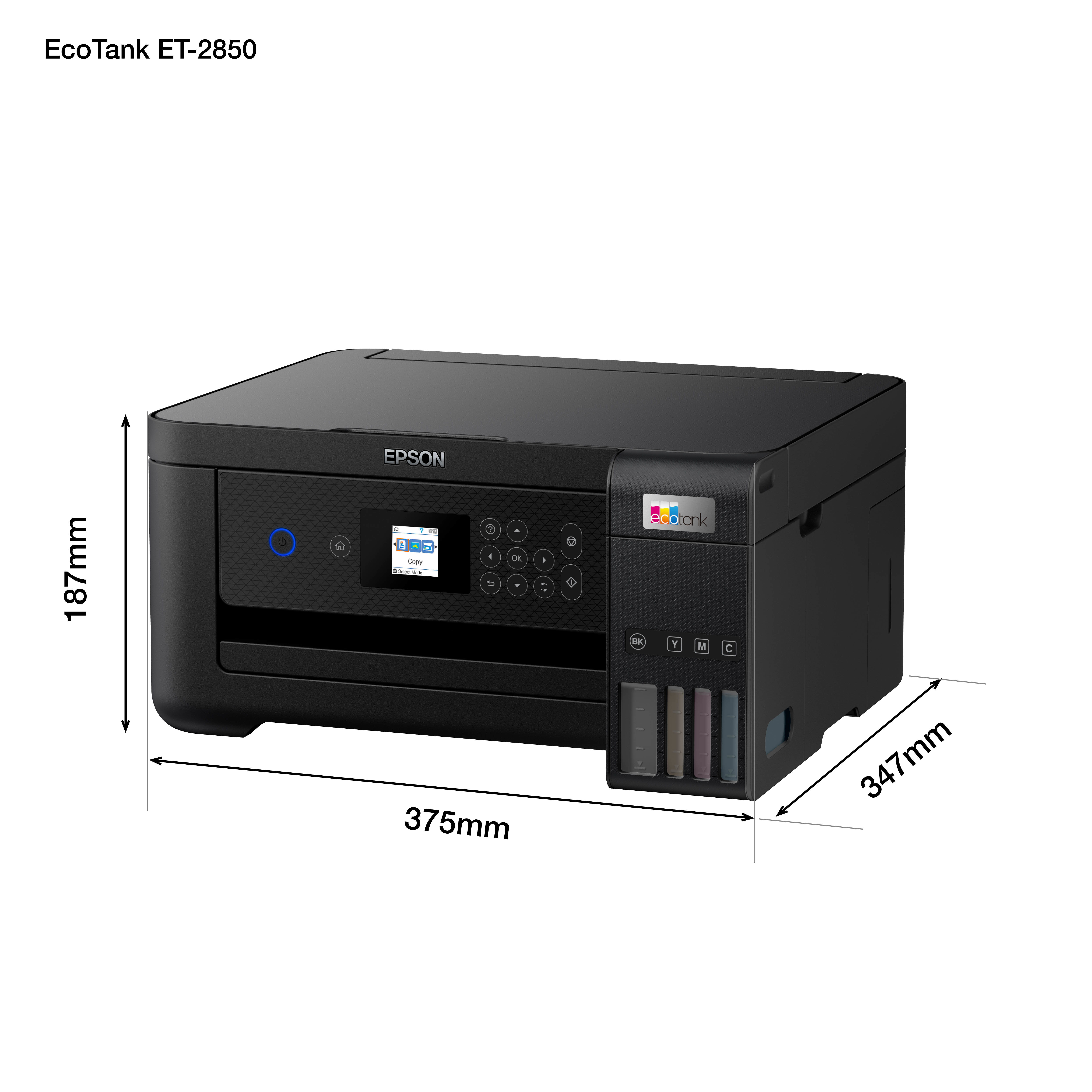 Epson - Multifunções Epson EcoTank ET-2850 Wi-Fi