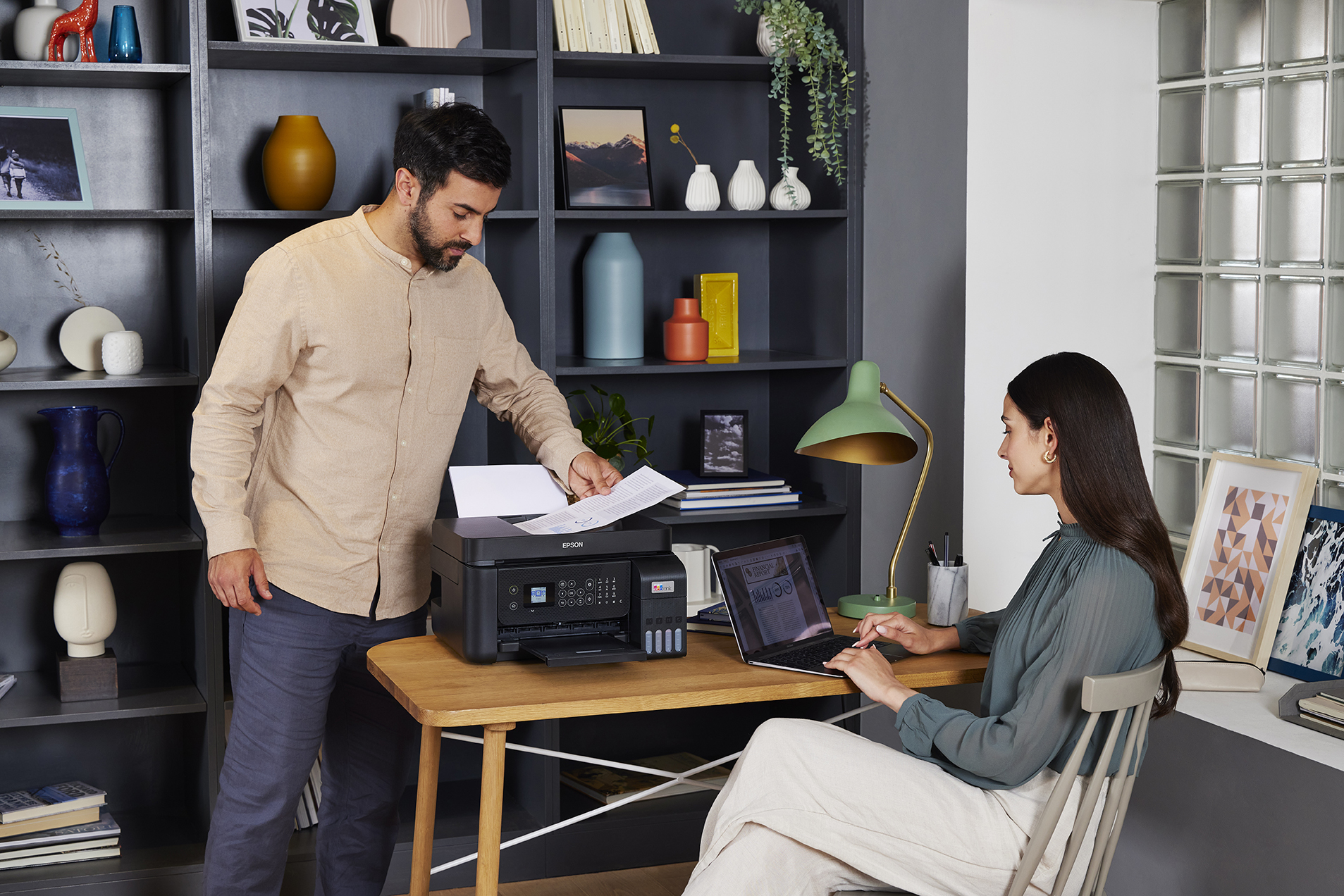Epson - Multifunções Epson EcoTank ET-4800 Wi-Fi