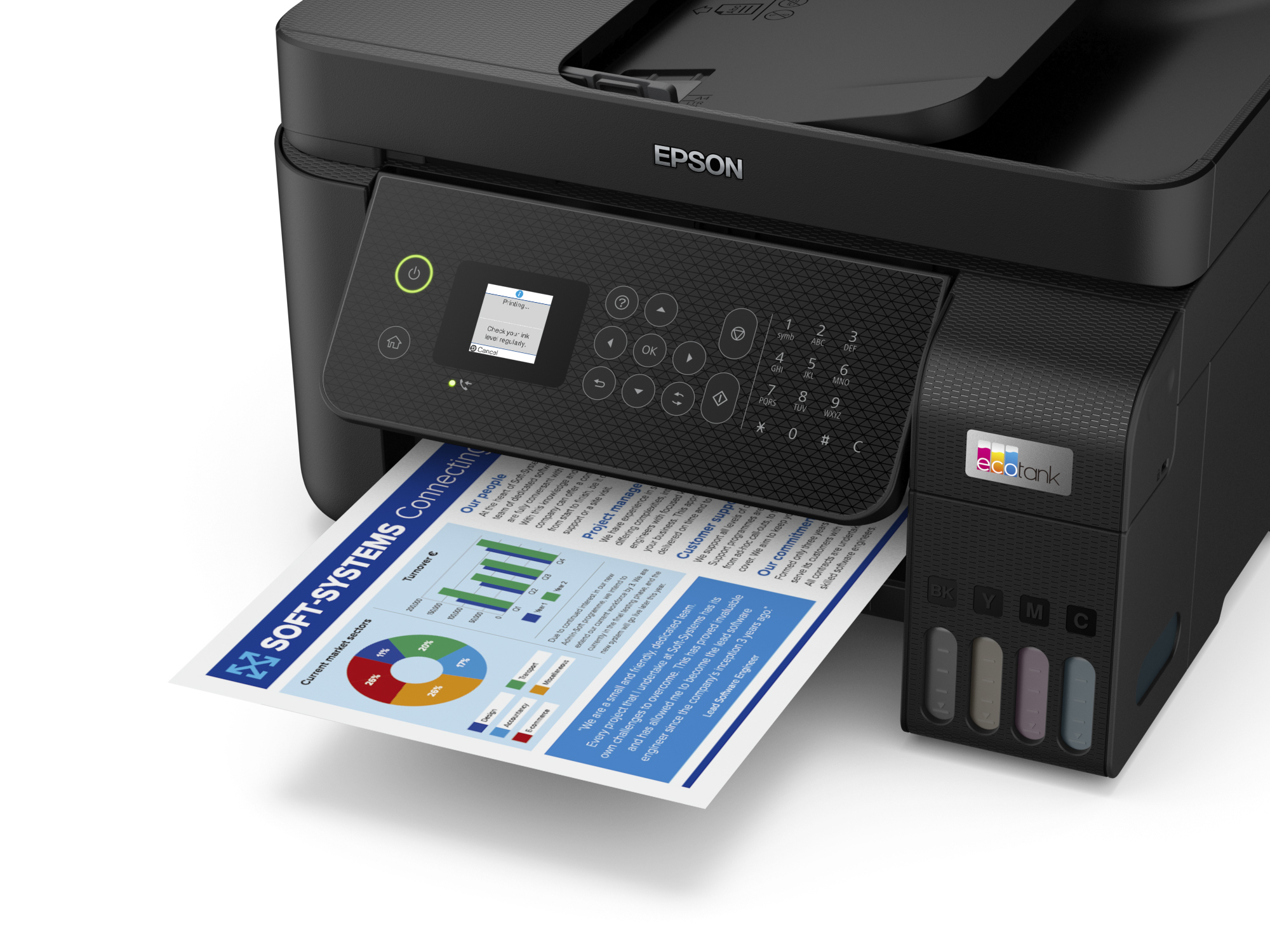 Epson - Multifunções Epson EcoTank ET-4800 Wi-Fi