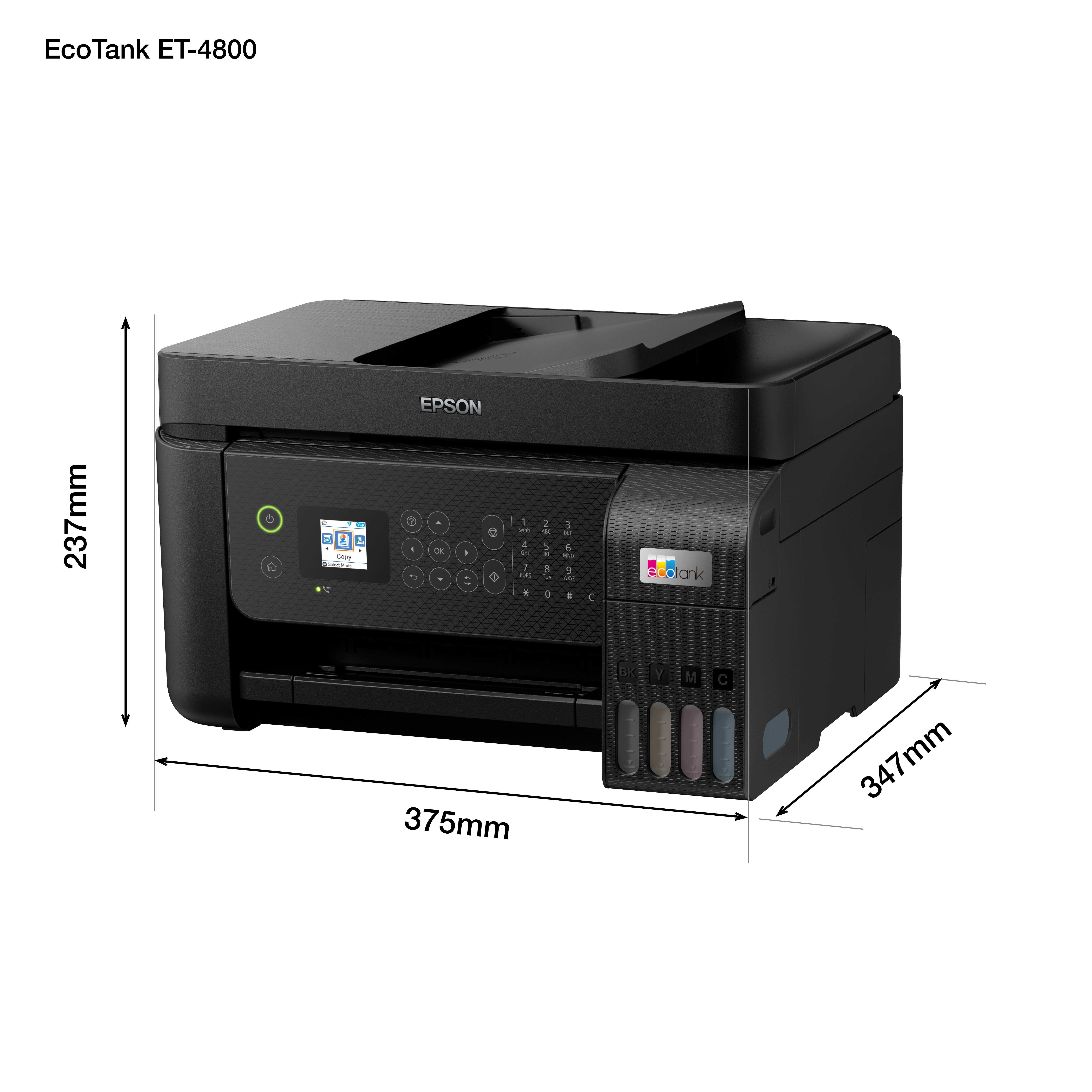 Epson - Multifunções Epson EcoTank ET-4800 Wi-Fi