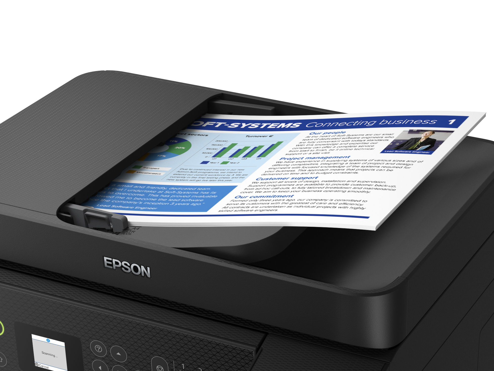 Epson - Multifunções Epson EcoTank ET-4800 Wi-Fi
