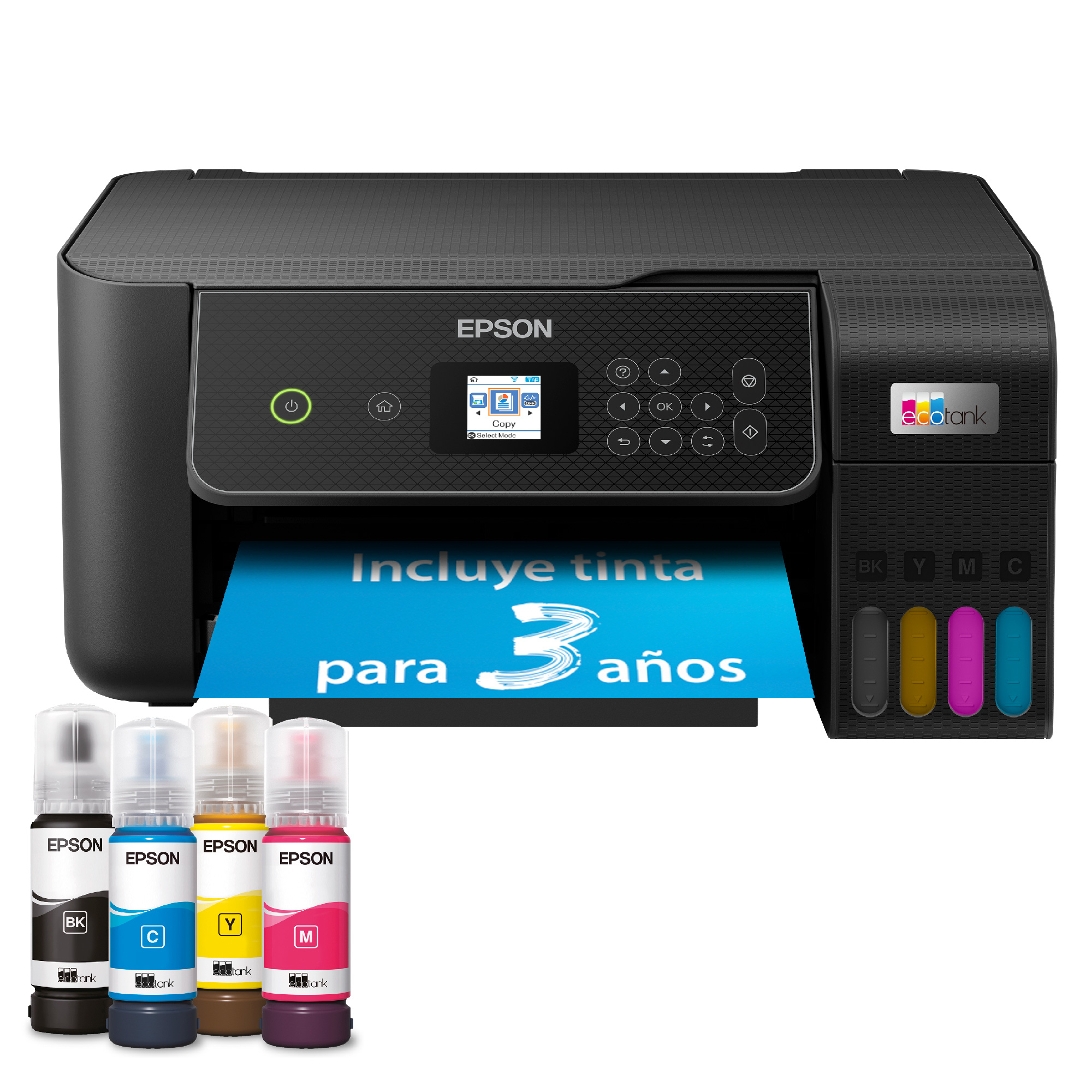Epson - Multifunções Epson EcoTank ET-2870 Wi-Fi
