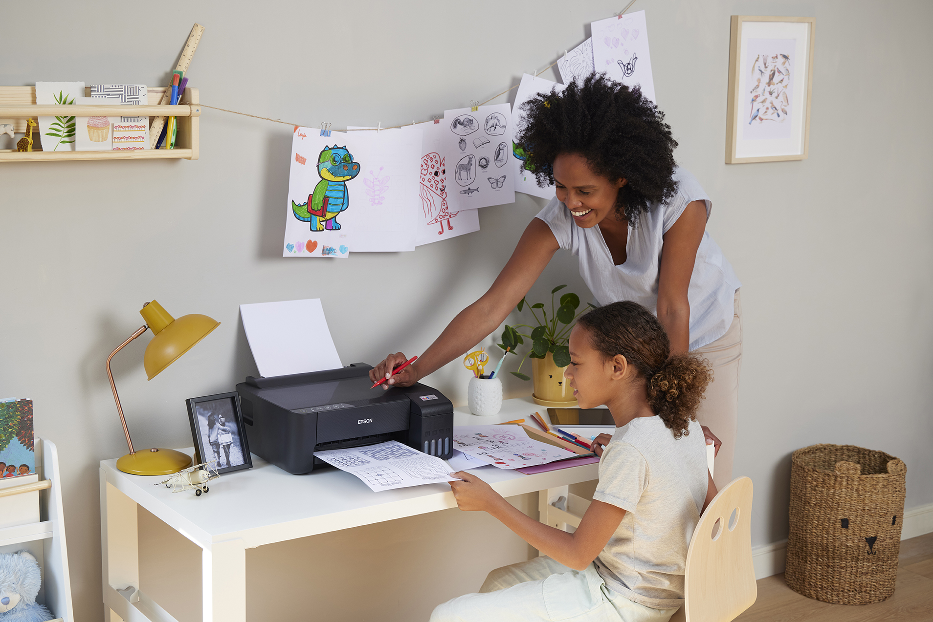 Epson - Impressora Epson EcoTank ET-1810 Wi-Fi