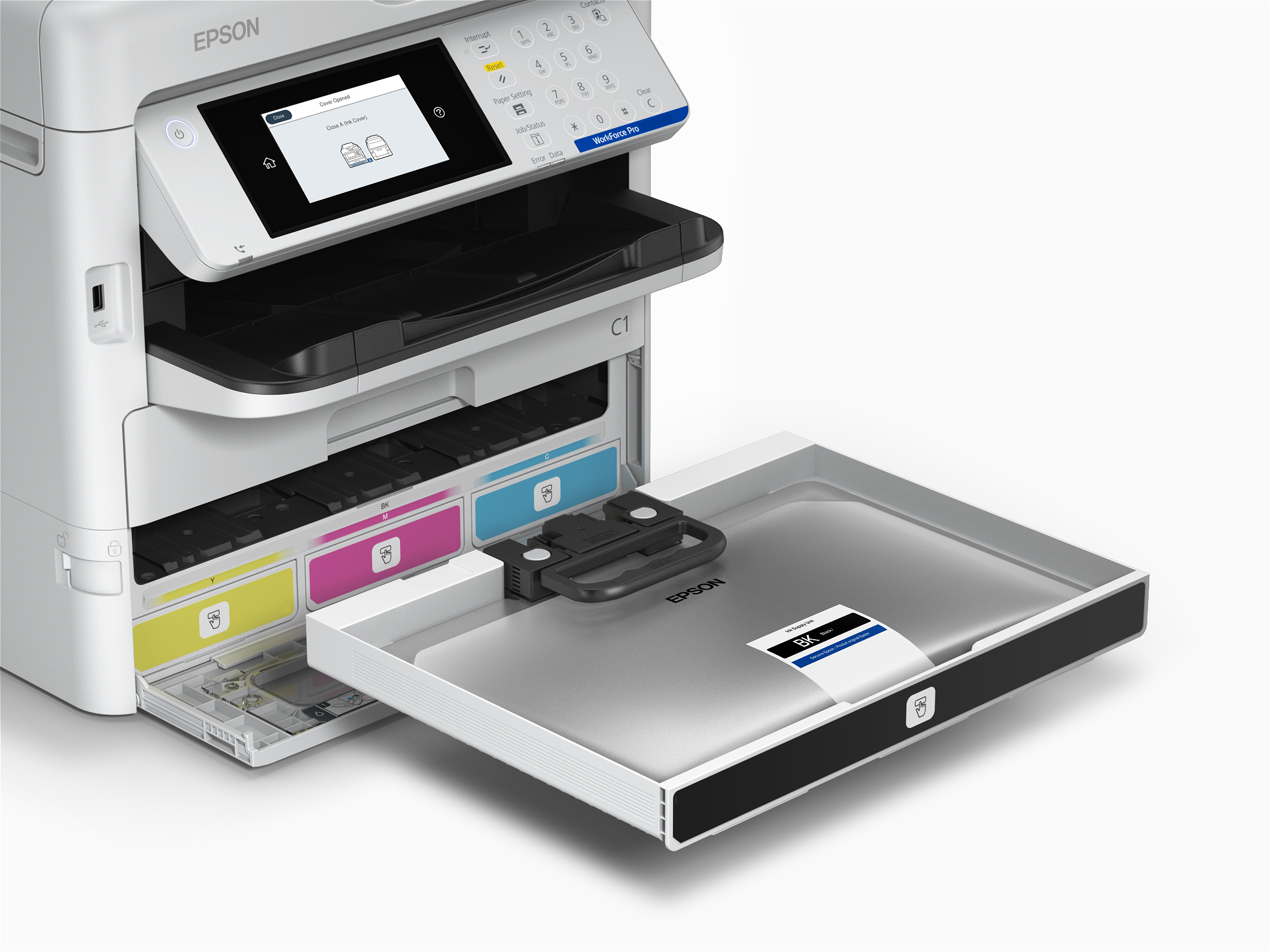 Epson - Multifunções Epson WorkForce Pro EM-C800RDWF RIPS Wi-Fi