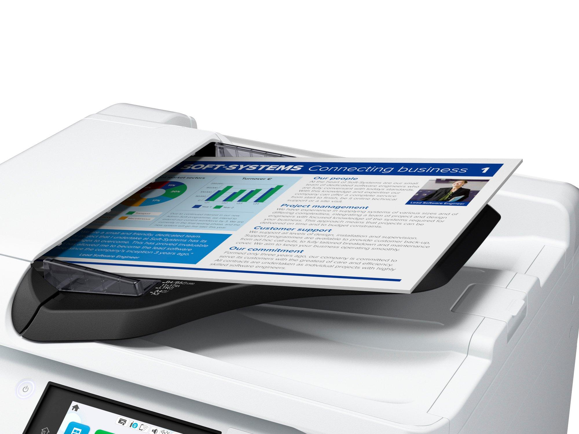 Epson - Multifunções Epson WorkForce Pro EM-C8100RDWF Wi-Fi