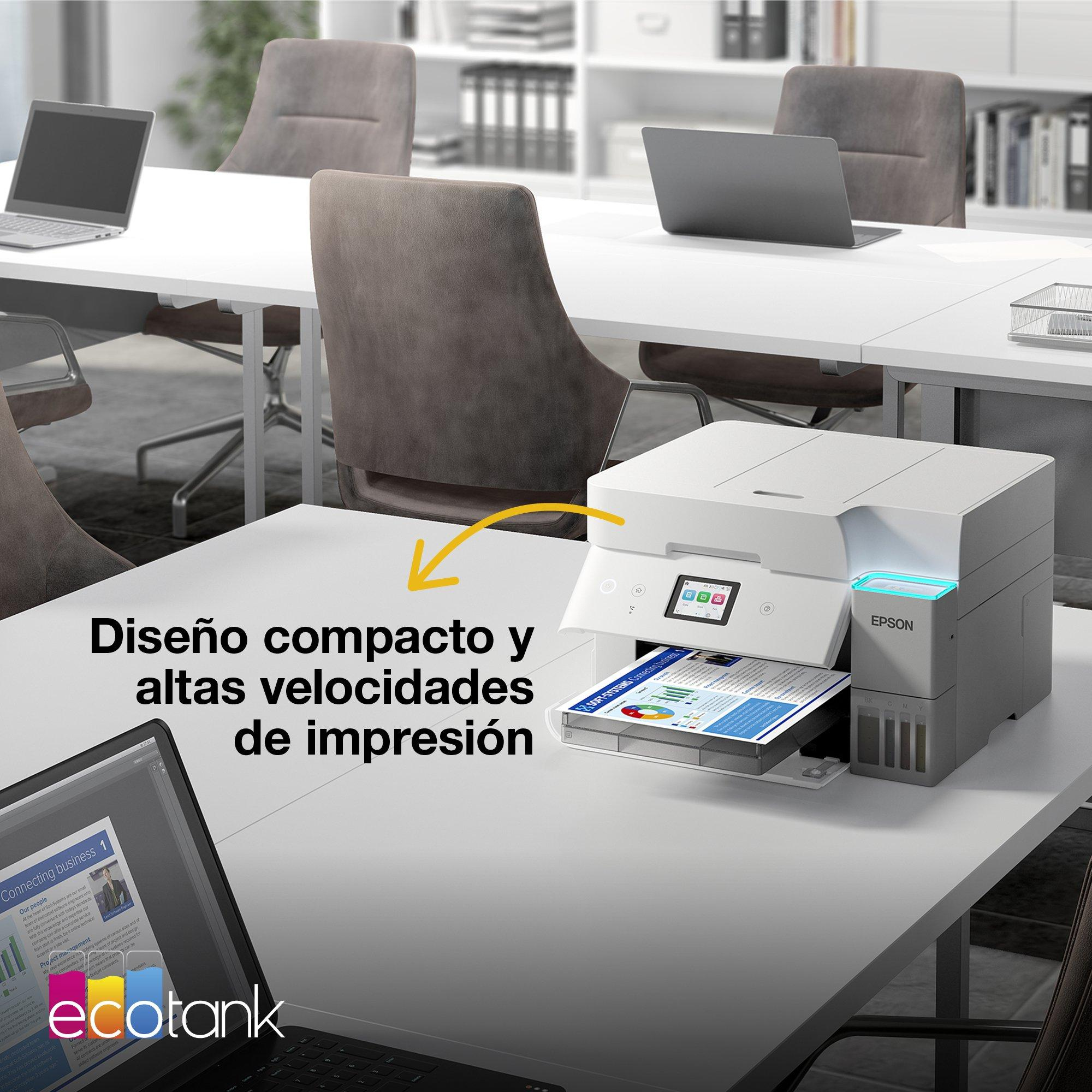 Epson - Impressora Multifunções a Jato de Tinta Epson EcoTank ET-4956 WiFi