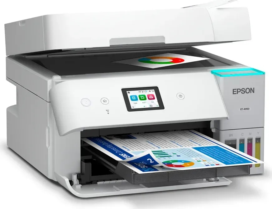 Epson - Impressora Multifunções a Jato de Tinta Epson EcoTank ET-4956 WiFi