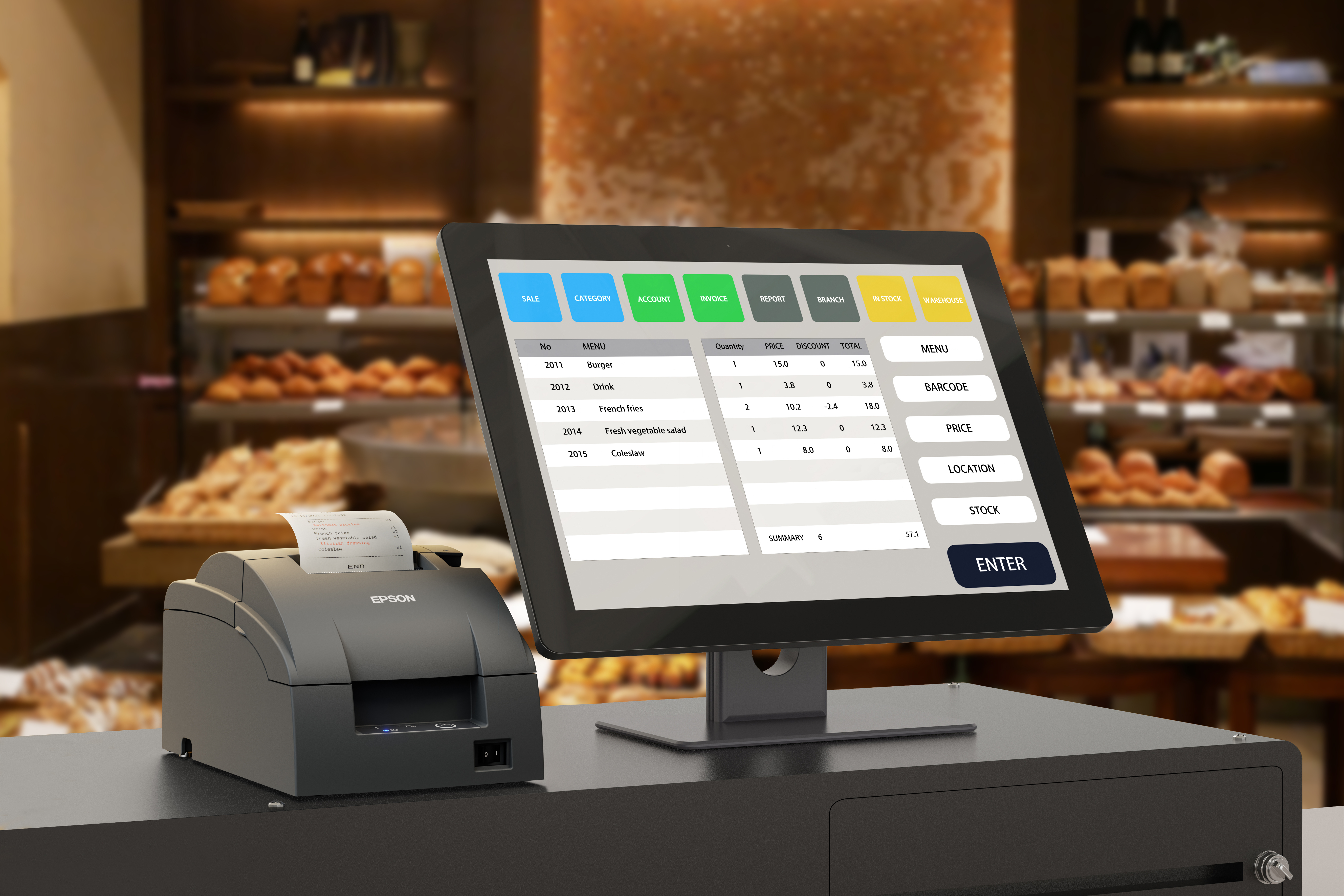 Epson - Impressora Matricial Epson TM-U220IIB Serial