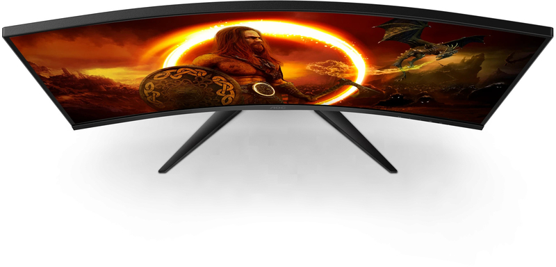 AOC - Monitor Curvo AOC Gaming 31.5" C32G2ZE/BK VA FHD 240Hz 0.5ms FreeSync Premium