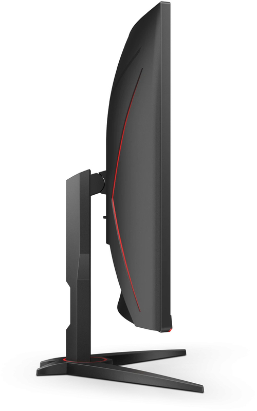 AOC - Monitor Curvo AOC Gaming 31.5" C32G2ZE/BK VA FHD 240Hz 0.5ms FreeSync Premium
