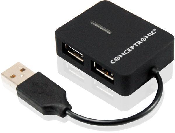Picture of Picture of Hub USB Conceptronic 4 Portas Travel