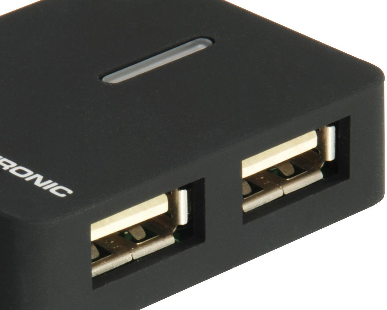 conceptronic - Hub USB Conceptronic 4 Portas Travel
