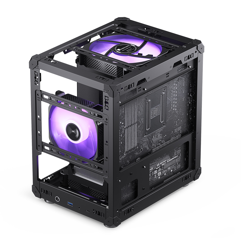 Jonsbo - Caixa Micro-ATX Jonsbo C6 Preto