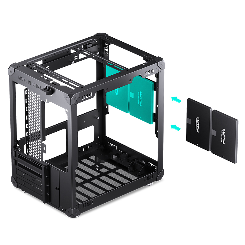 Jonsbo - Caixa Micro-ATX Jonsbo C6 Preto