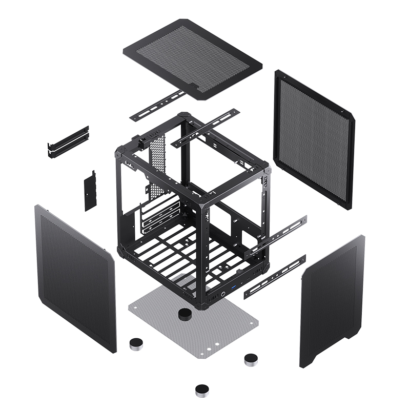 Jonsbo - Caixa Micro-ATX Jonsbo C6 Preto