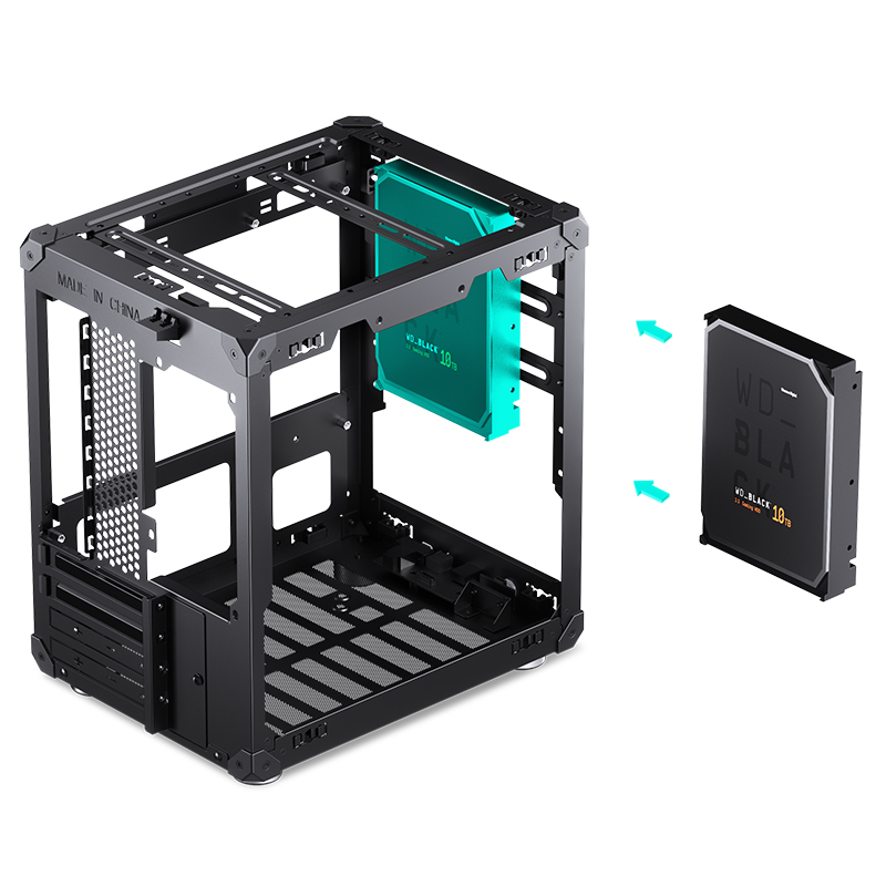 Jonsbo - Caixa Micro-ATX Jonsbo C6 Preto