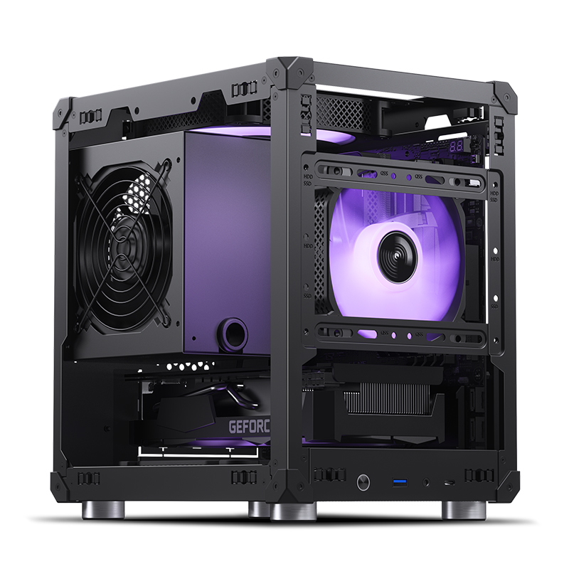 Jonsbo - Caixa Micro-ATX Jonsbo C6 Preto