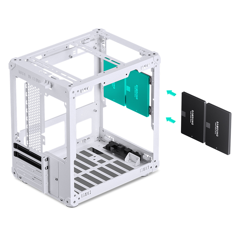 Jonsbo - Caixa Micro-ATX Jonsbo C6 Branco