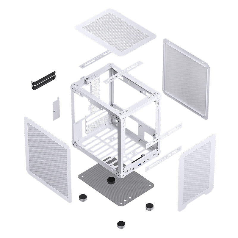 Jonsbo - Caixa Micro-ATX Jonsbo C6 Branco
