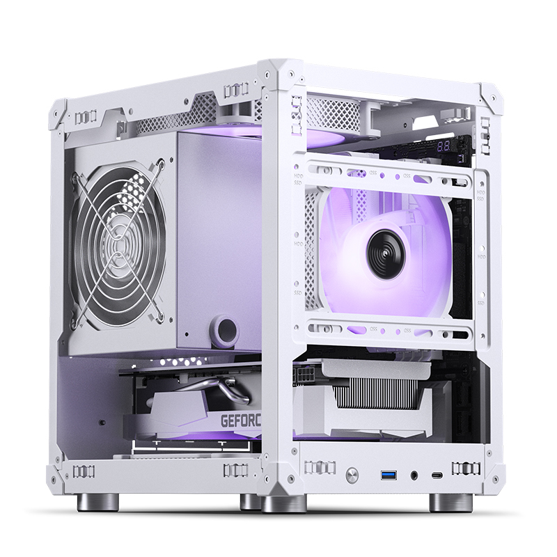 Jonsbo - Caixa Micro-ATX Jonsbo C6 Branco