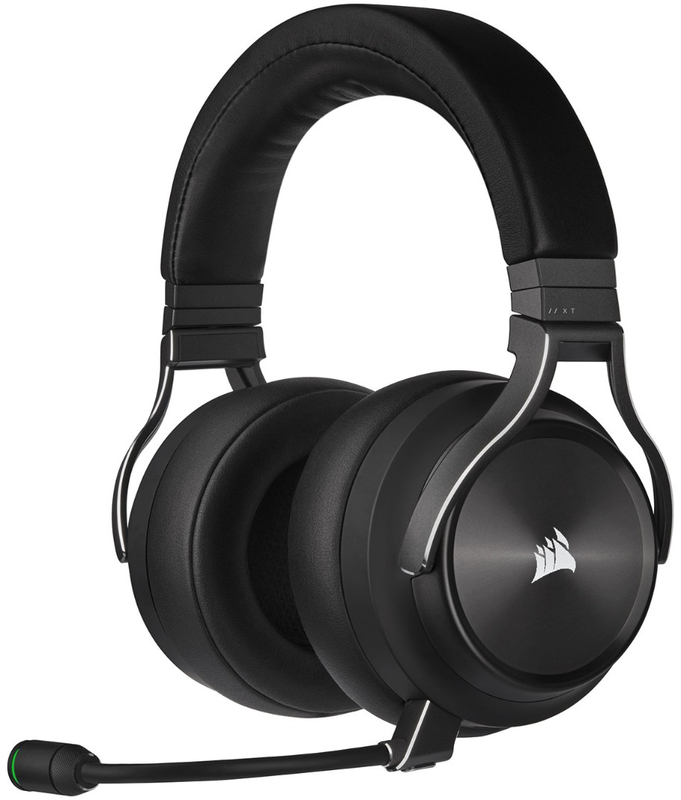 Corsair - Headset Corsair Virtuoso RGB Wireless XT Preto