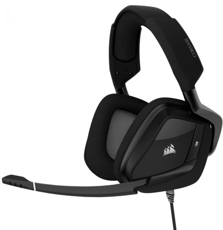 Corsair - Headset Corsair VOID Elite RGB 7.1 Preto (USB)