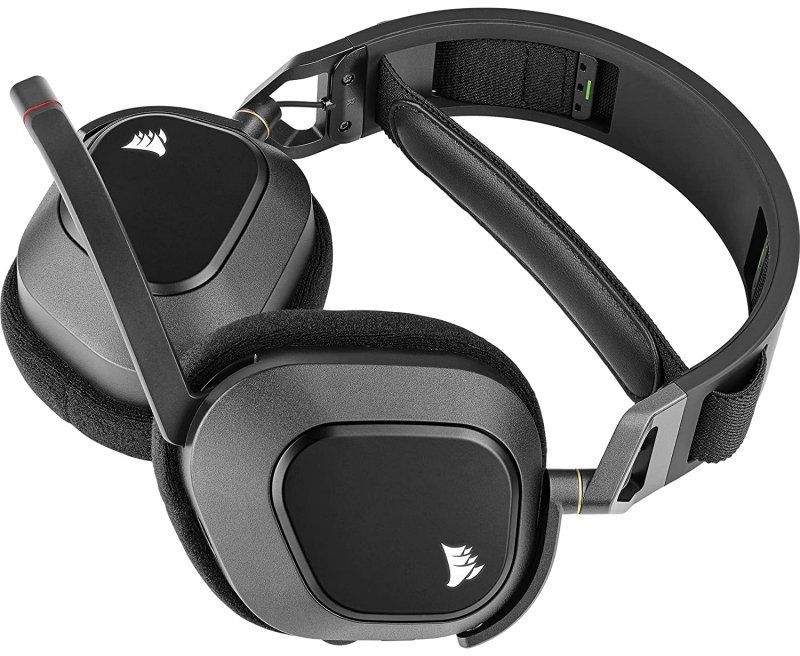 Corsair - Headset Corsair HS80 RGB Wireless Preto