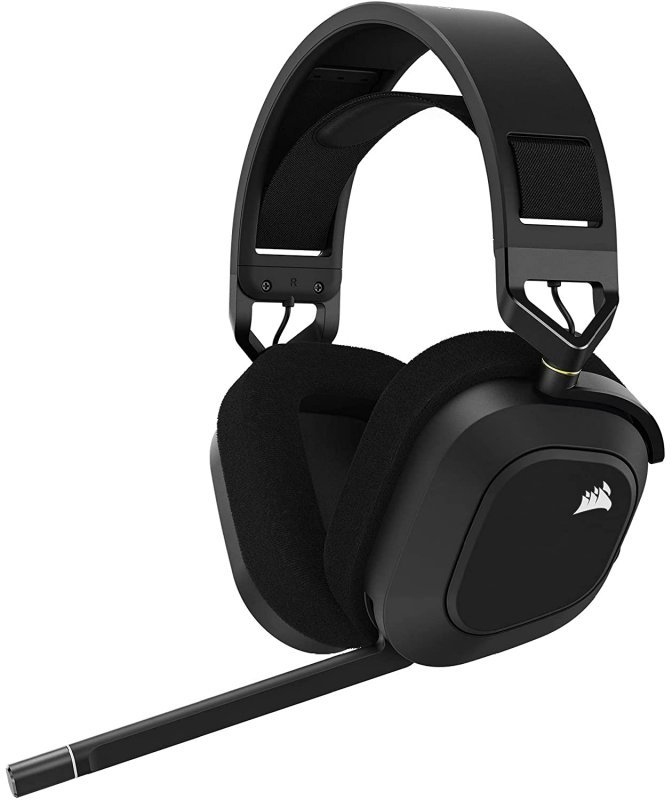 Corsair - Headset Corsair HS80 RGB Wireless Preto