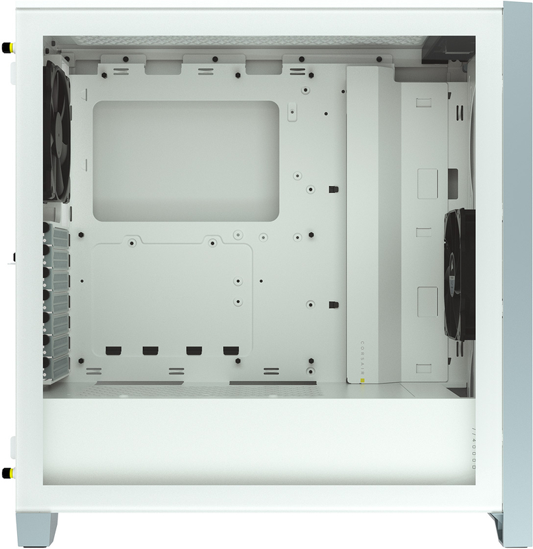 Corsair - Caixa E-ATX Corsair 4000D Airflow Branco Vidro Temperado