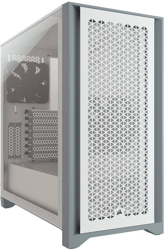 Corsair - Caixa E-ATX Corsair 4000D Airflow Branco Vidro Temperado