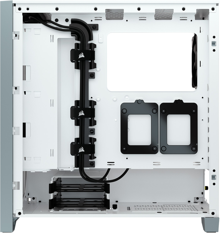 Corsair - Caixa E-ATX Corsair 4000D Airflow Branco Vidro Temperado