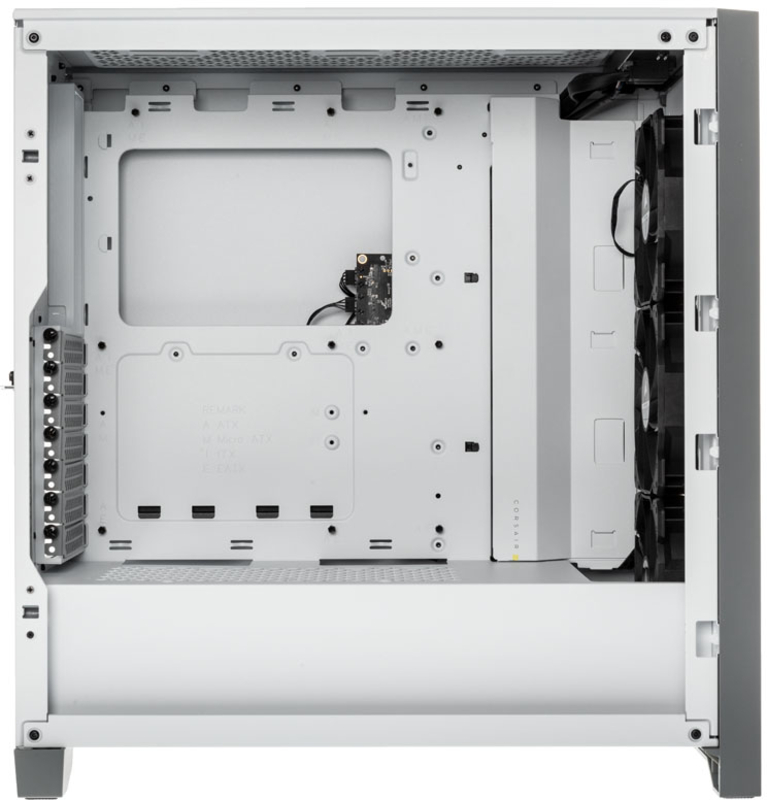 Corsair - Caixa E-ATX Corsair iCUE 4000X RGB Branco Vidro Temperado