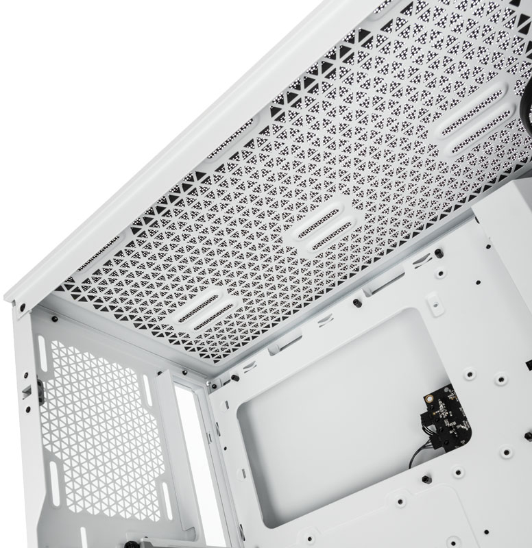 Corsair - Caixa E-ATX Corsair iCUE 4000X RGB Branco Vidro Temperado