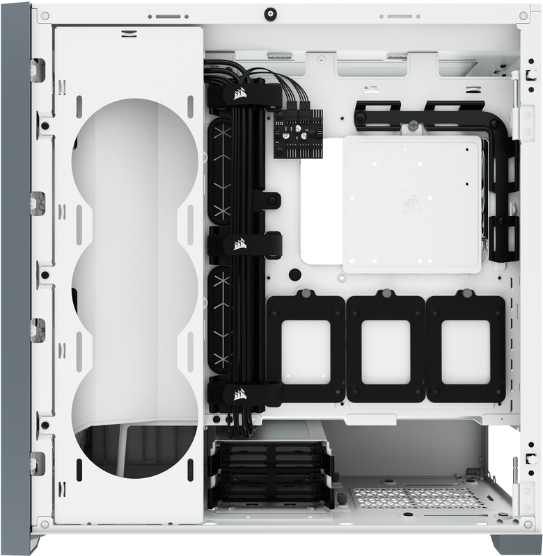 Corsair - Caixa E-ATX Corsair 5000D Airflow Branco Vidro Temperado