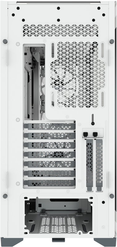 Corsair - Caixa E-ATX Corsair iCUE 5000X RGB Smart Branca Vidro Temperado