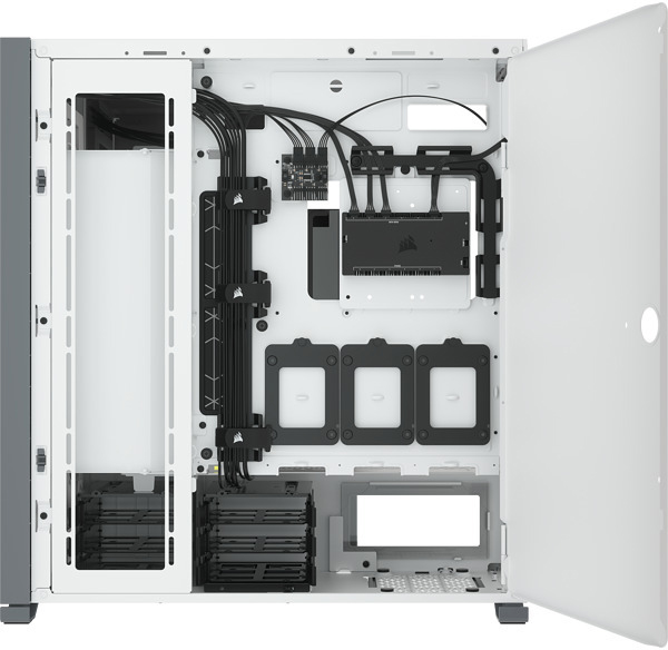 Corsair - Caixa E-ATX Corsair iCUE 7000X Airflow RGB Smart Branco Vidro Temperado