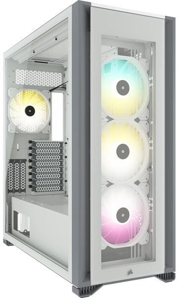 Corsair - Caixa E-ATX Corsair iCUE 7000X Airflow RGB Smart Branco Vidro Temperado