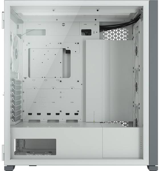 Corsair - Caixa E-ATX Corsair iCUE 7000X Airflow RGB Smart Branco Vidro Temperado