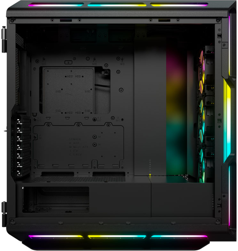 Corsair - Caixa ATX Corsair 5000T iCUE RGB Preto Vidro Temperado