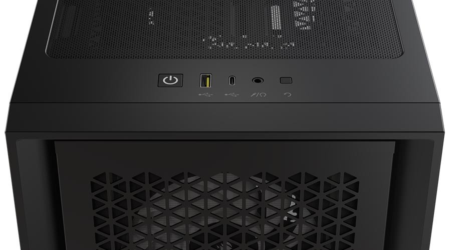 Corsair - Caixa ATX Corsair iCUE 4000D Airflow RGB Preto Vidro Temperado