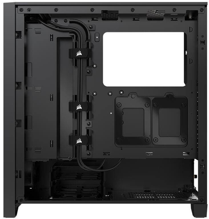 Corsair - Caixa ATX Corsair iCUE 4000D Airflow RGB Preto Vidro Temperado