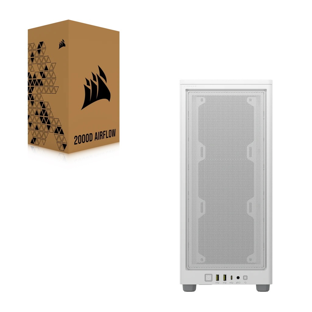 Corsair - Caixa Mini-ITX Corsair 2000D Airflow Branco