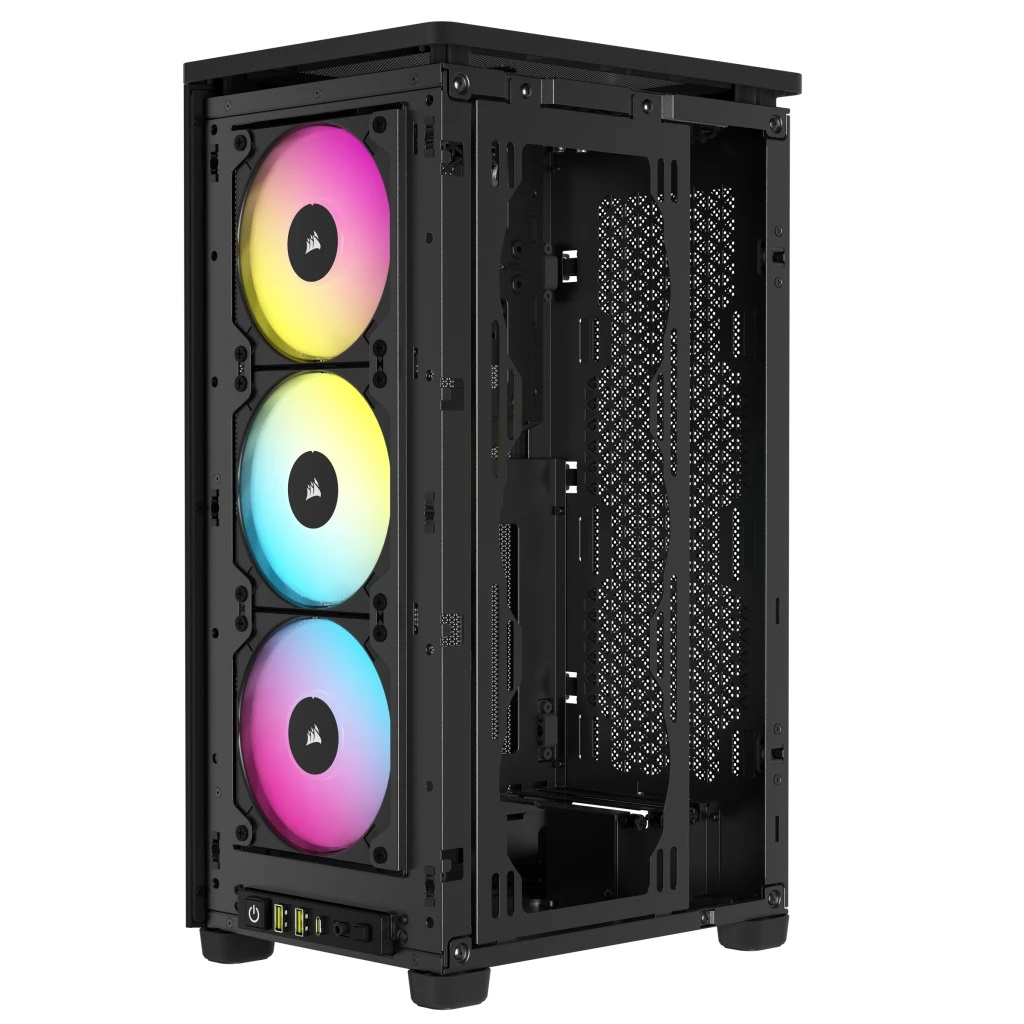 Corsair - Caixa Mini-ITX Corsair iCUE 2000D RGB Airflow Preto