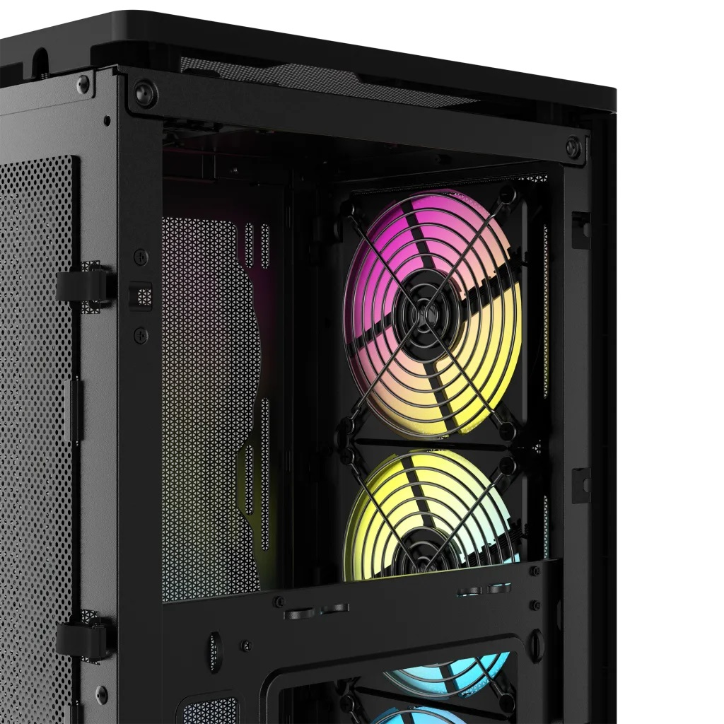 Corsair - Caixa Mini-ITX Corsair iCUE 2000D RGB Airflow Preto
