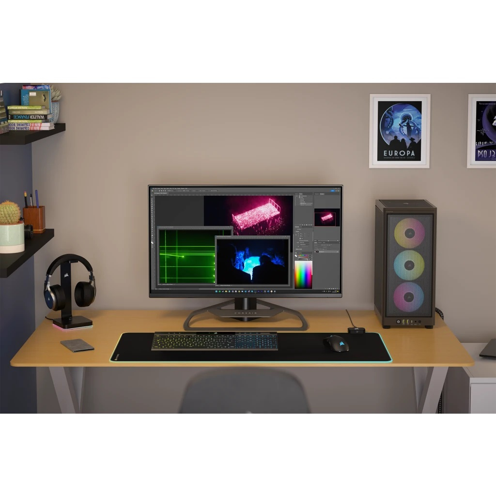 Corsair - Caixa Mini-ITX Corsair iCUE 2000D RGB Airflow Preto