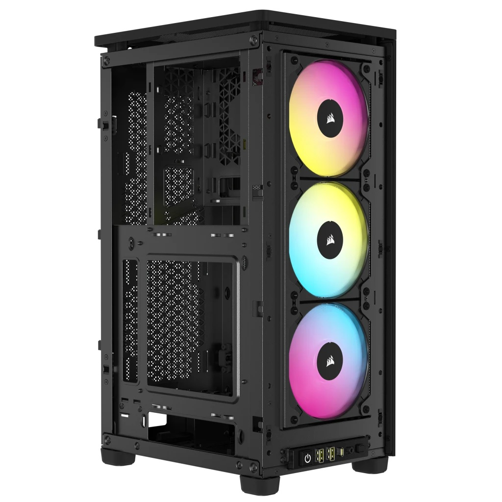 Corsair - Caixa Mini-ITX Corsair iCUE 2000D RGB Airflow Preto