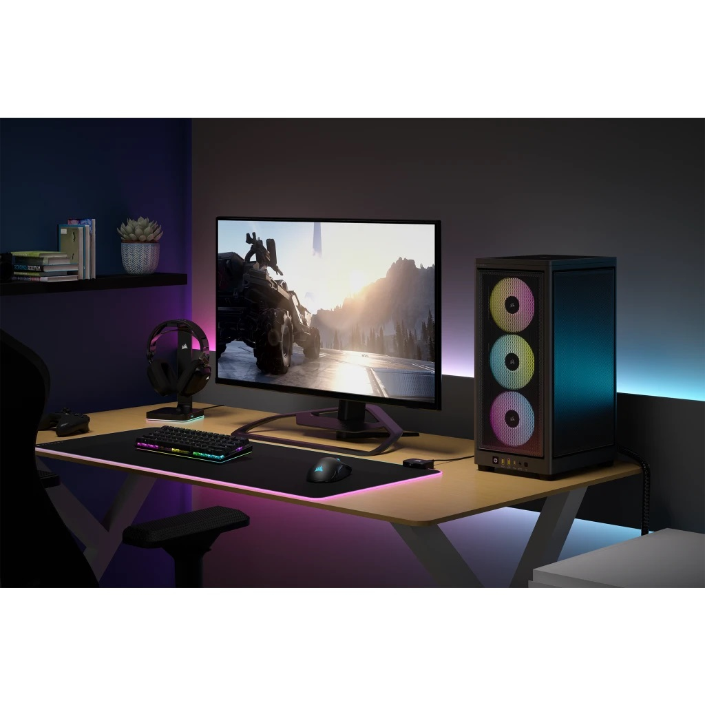 Corsair - Caixa Mini-ITX Corsair iCUE 2000D RGB Airflow Preto